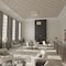 Ekena Millwork 33W x 33H x 38T Small Laird Decorative Fretwork Wood Ceiling Panels, Walnut CELW33X33X0375LRDWA - alternate 8